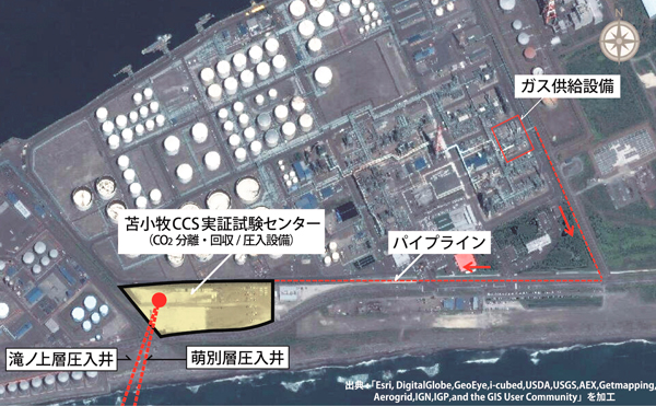 防波壁や改良盛土の設置イメージ